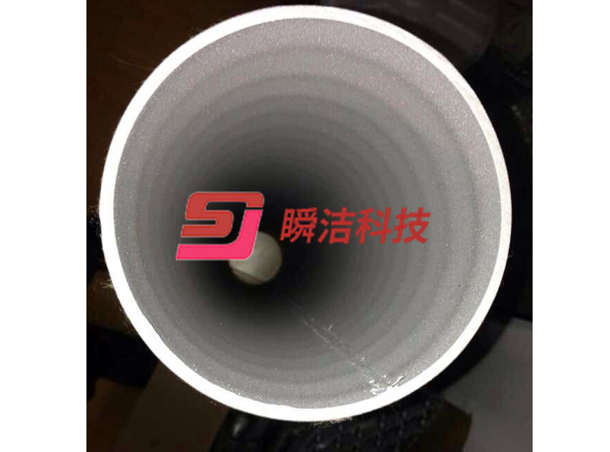 管內(nèi)壁噴砂效果圖